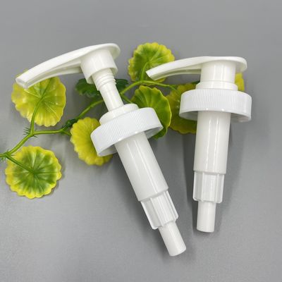 Tasso bianco 38/400 di scarico 4.0ML della pompa 33/410 dell'erogatore della bottiglia dello sciampo