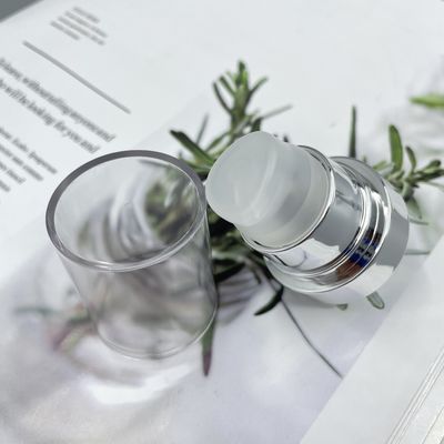 Dosaggio liquido della primavera 0.3ml dell'erogatore 304H della pompa della crema di fondamento 24/410 di chiusura d'argento