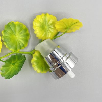 Dosaggio liquido della primavera 0.3ml dell'erogatore 304H della pompa della crema di fondamento 24/410 di chiusura d'argento