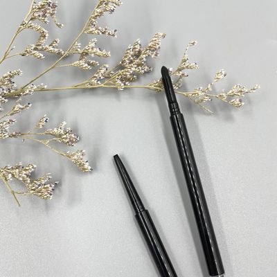 Materiale esile vuoto dell'ABS della spazzola del cotone della polvere del sopracciglio degli strumenti di trucco di stile della matita di sopracciglio