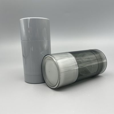 tubi del giro della protezione solare dell'asse/pp di 75g Gray Empty Deodorant Stick Container