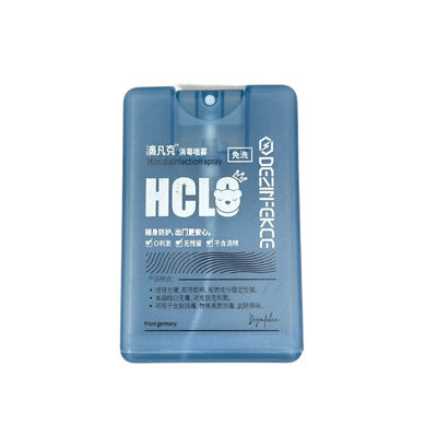 Prodotto disinfettante antibatterico 304H della mano dello spruzzatore 20ML della carta di credito di dosaggio 0.06ML