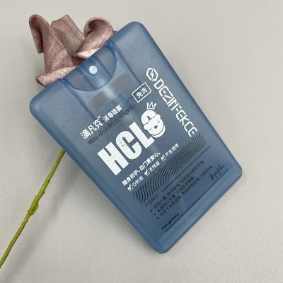 Prodotto disinfettante antibatterico 304H della mano dello spruzzatore 20ML della carta di credito di dosaggio 0.06ML