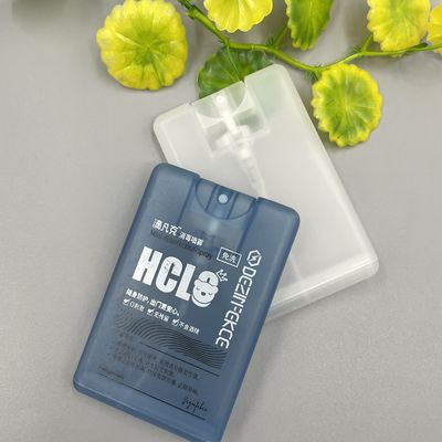 Prodotto disinfettante antibatterico 304H della mano dello spruzzatore 20ML della carta di credito di dosaggio 0.06ML