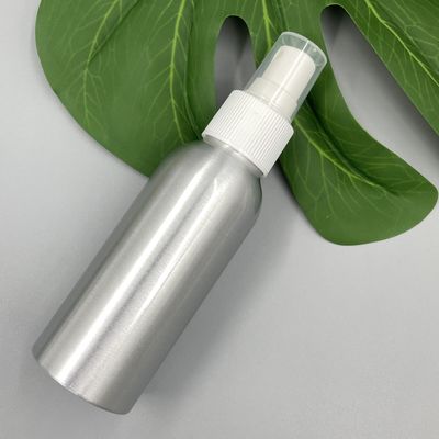i contenitori cosmetici di alluminio 3.52oz spruzzano la spalla rotonda del collo 24mm del diametro 40mm