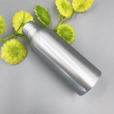 i contenitori cosmetici di alluminio 3.52oz spruzzano la spalla rotonda del collo 24mm del diametro 40mm