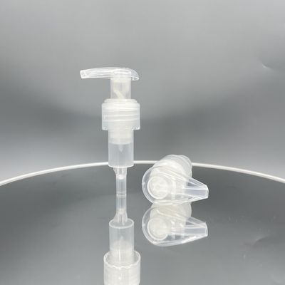un erogatore riciclabile di 24/410 28/410 di chiusura costolata e regolare nessun contatto del metallo tutta la pompa di plastica della lozione
