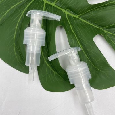 un erogatore riciclabile di 24/410 28/410 di chiusura costolata e regolare nessun contatto del metallo tutta la pompa di plastica della lozione