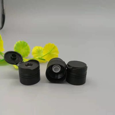 Cima Flip Cap di Matt Black Plastic Screw Disc 24/410 di valvola 9.5mm del silicone