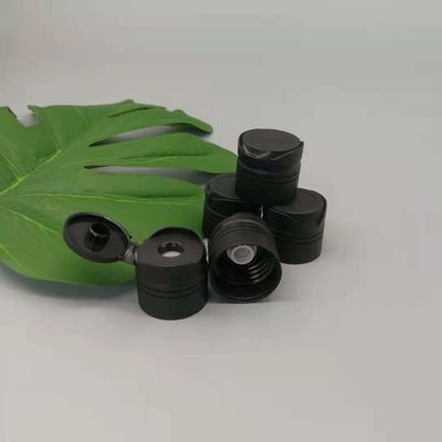 Cima Flip Cap di Matt Black Plastic Screw Disc 24/410 di valvola 9.5mm del silicone