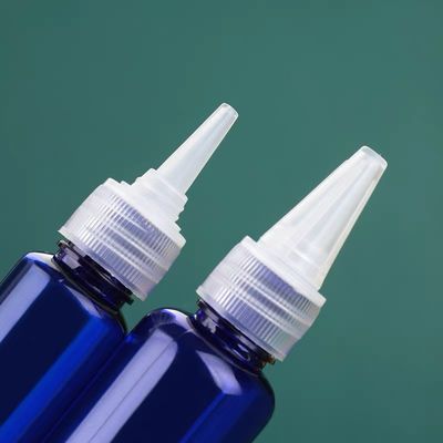 28/410 24/410 di vite di plastica bianca superiore dei tappi di bottiglia pp di torsione con la copertura antipolvere