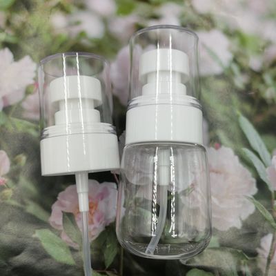 Chiaro spruzzatore ultra fine vuoto di lusso della bottiglia di Upg 30ml Petg bianco