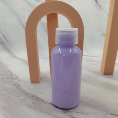 Blu-chiaro verde chiaro di serie di viaggio di Skincare 75ml dell'animale domestico della pompa della bottiglia di porpora stabilita di rosa