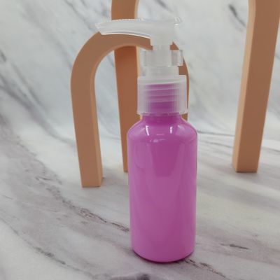 Blu-chiaro verde chiaro di serie di viaggio di Skincare 75ml dell'animale domestico della pompa della bottiglia di porpora stabilita di rosa