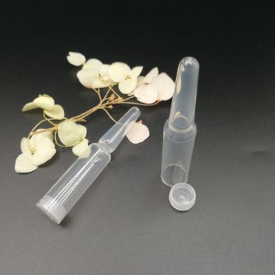 fiale di plastica facciali rispettose dell'ambiente 3ml