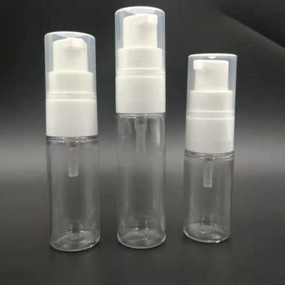 Chiaro colore di 30ml 1.06oz del collo 20mm dell'animale domestico dello spruzzatore della parete spessa rotonda della bottiglia