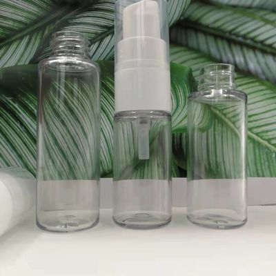 Chiaro colore di 30ml 1.06oz del collo 20mm dell'animale domestico dello spruzzatore della parete spessa rotonda della bottiglia