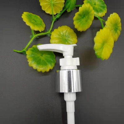 Piccola pompa 24/410 della lozione di dosaggio 0.7CC con l'argento della clip splendere chiusura di alluminio