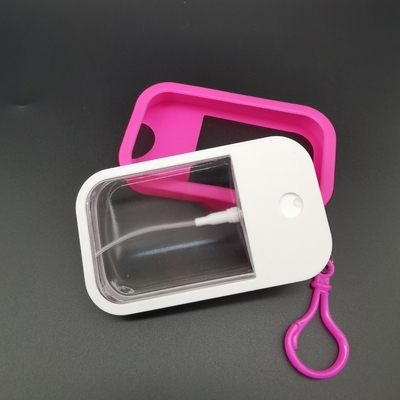 45ml bottiglia di Petg di altezza 101 dello spruzzatore della carta di credito del diametro 58*17 con la manica del silicone