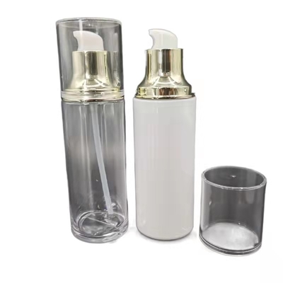 Bottiglia della pompa 100ml Petg della lozione del cappuccio dell'ABS o dell'asse per i prodotti per i capelli crema facciali