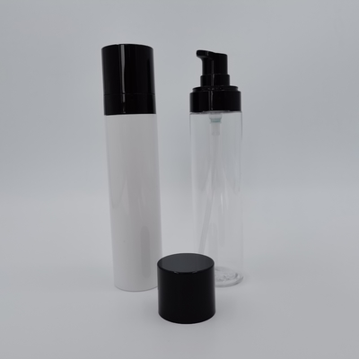 Chiaro tipo esile bottiglia della pompa di Petg della lozione di 80ml per cura personale