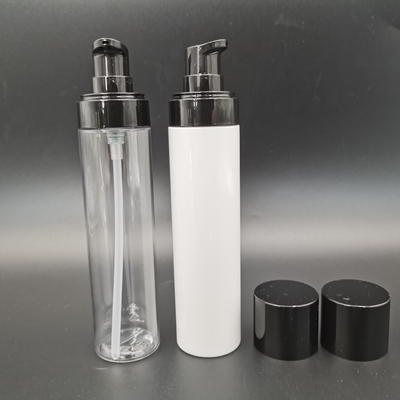 Chiaro tipo esile bottiglia della pompa di Petg della lozione di 80ml per cura personale