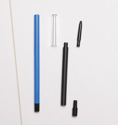 Contenitore di plastica esile vuoto di riempimento di trucco del diametro 6mm di altezza 123mm di stile della matita di sopracciglio di capacità 0.08g