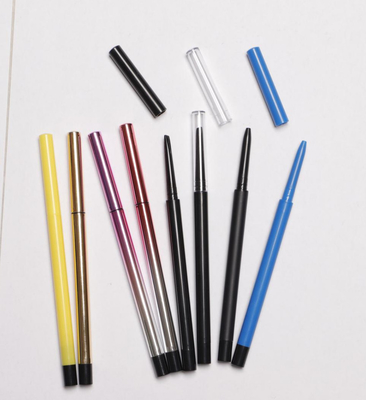 Contenitore di plastica esile vuoto di riempimento di trucco del diametro 6mm di altezza 123mm di stile della matita di sopracciglio di capacità 0.08g