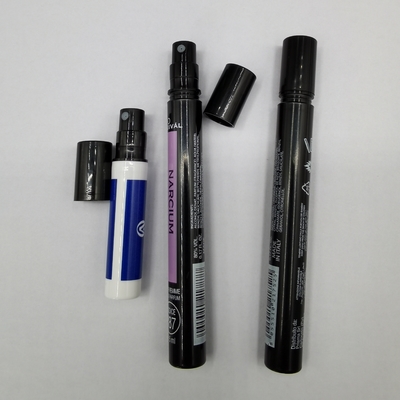 piccola fragranza di plastica 0.11oz 0.17oz Snap-on delle bottiglie dello spruzzo di 3ml 5ml