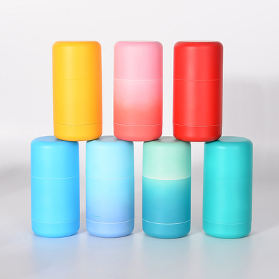 il giro di 30g 50g modella il contenitore riutilizzabile di plastica materiale del deodorante in stick di PCR