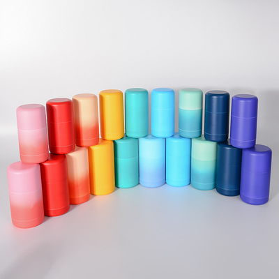il giro di 30g 50g modella il contenitore riutilizzabile di plastica materiale del deodorante in stick di PCR