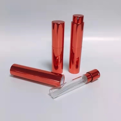 bottiglia di profumo di alluminio di 10ml Shell Glass Bottle Luxury Refillable