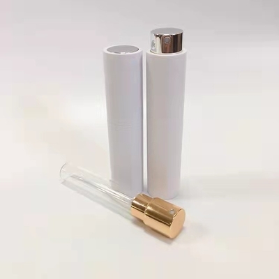 10ML spruzzano la bottiglia di profumo riutilizzabile su misura di prezzo franco fabbrica della bottiglia di vetro del profumo di colore