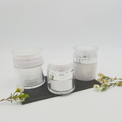15 / strumenti portatili di trucco di viaggio della pompa 30/50g del barattolo del contenitore di facile impiego cosmetico crema acrilico vuoto senz'aria della bottiglia