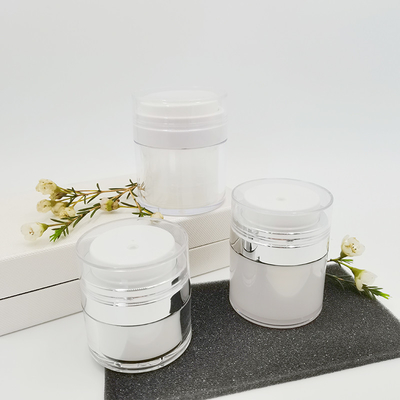 15 / strumenti portatili di trucco di viaggio della pompa 30/50g del barattolo del contenitore di facile impiego cosmetico crema acrilico vuoto senz'aria della bottiglia