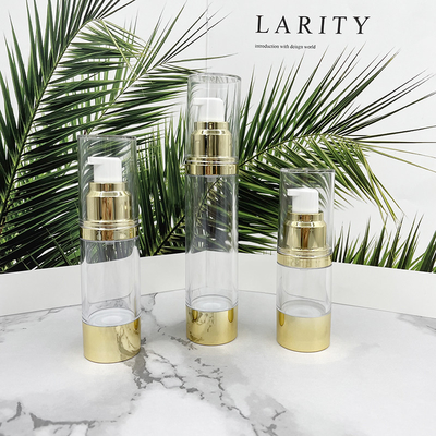 Alta qualità 15ml, 30ml, bottiglia senz'aria dello spruzzo di lusso 50ml per cura personale