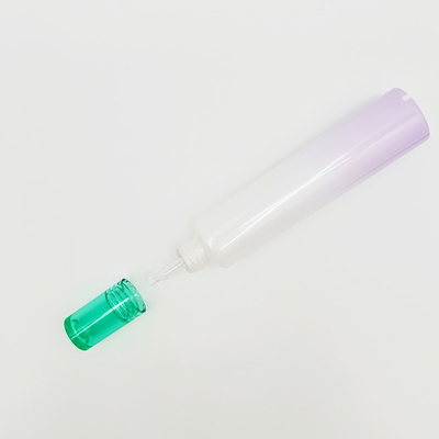 Diametro vuoto su misura 25mm del cappuccio della radura dei tubi 20ml 40ml di compressione di colore per il gel dell'occhio